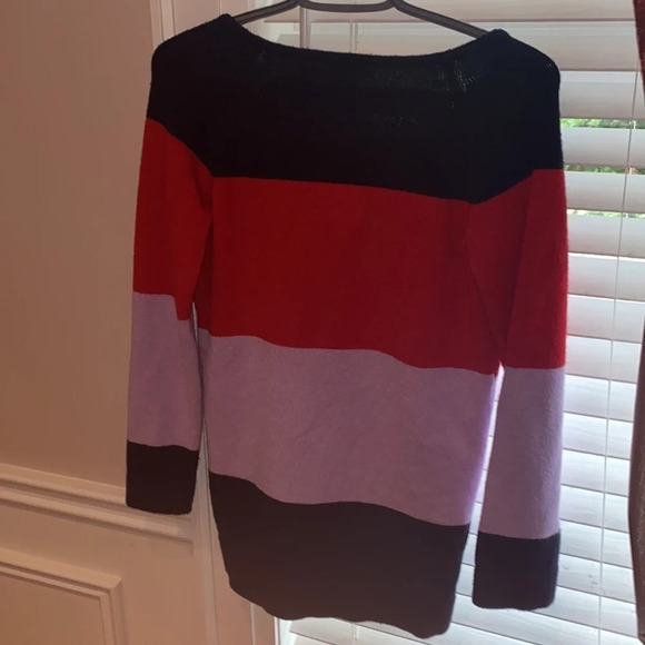 Joe fresh colour block sweater SZ L - Picture 5 of 13